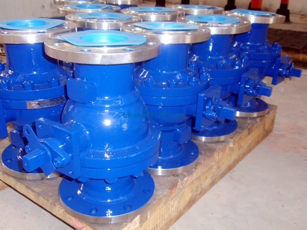 Carbon steel floating ball valve, RF